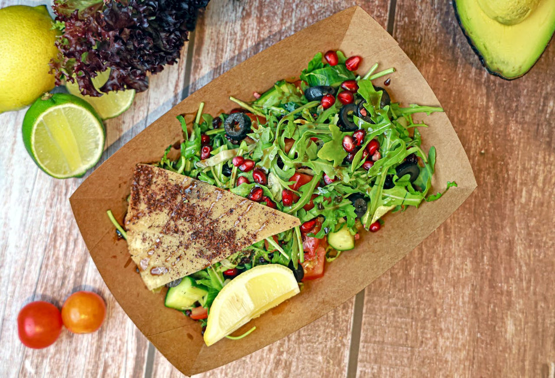 Alkaline Diet Recipe for a healthy lunch salad